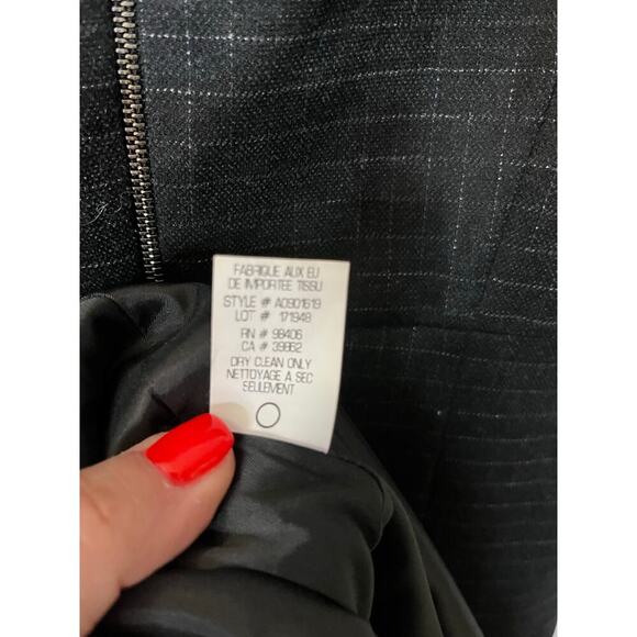 Preloved Theory-Mini Wool sheath dress- Sz 2 - Picture 5 of 5